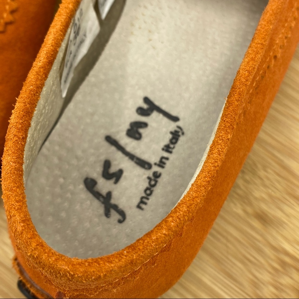 French Sole FS/NY || Carrot Moccasins; Size 5 1/2 - Picture 14 of 17
